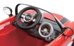 Детский электромобиль Geoby W456EQ МИНИКУПЕР, машина